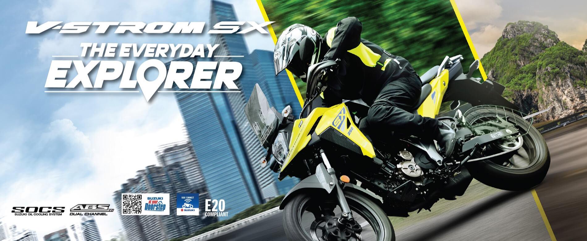 Suzuki V-Strom Sx Banner